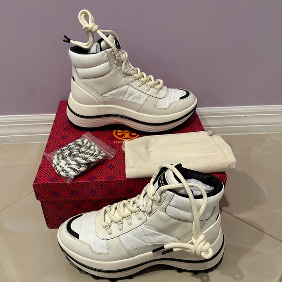 NIB Tory Burch Adventure Hiking Boots - Picture 8 of 13